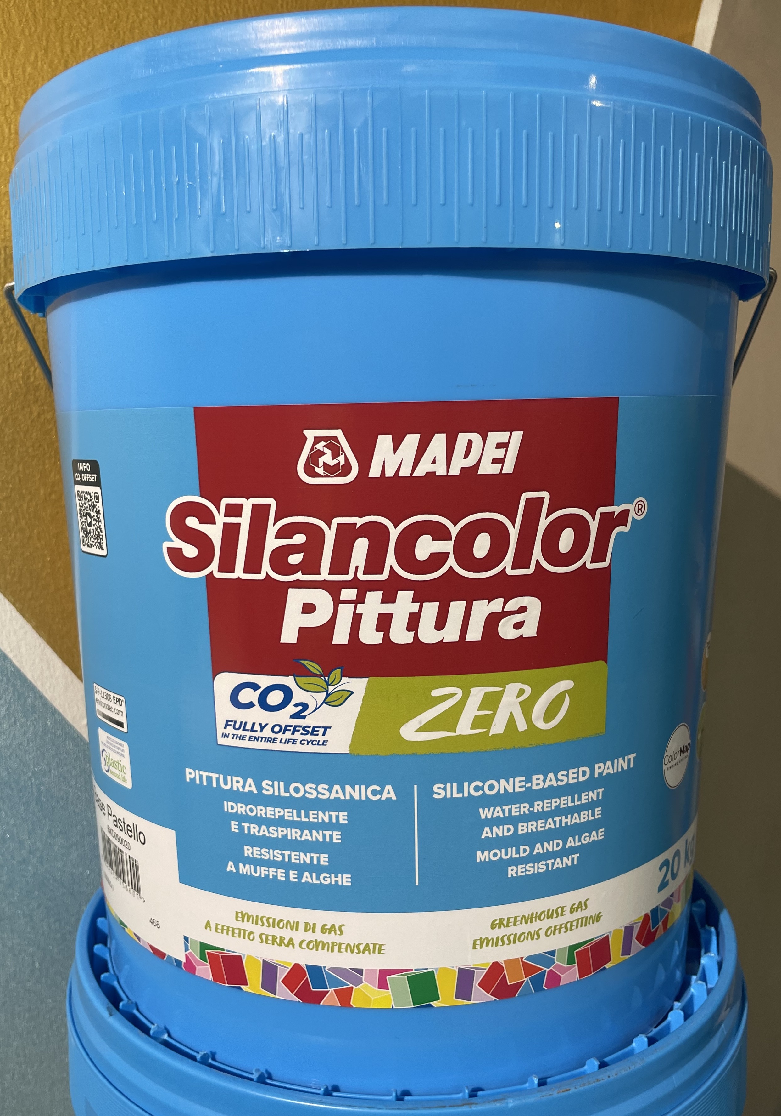 Silancolor Zero Mapei da kg 20